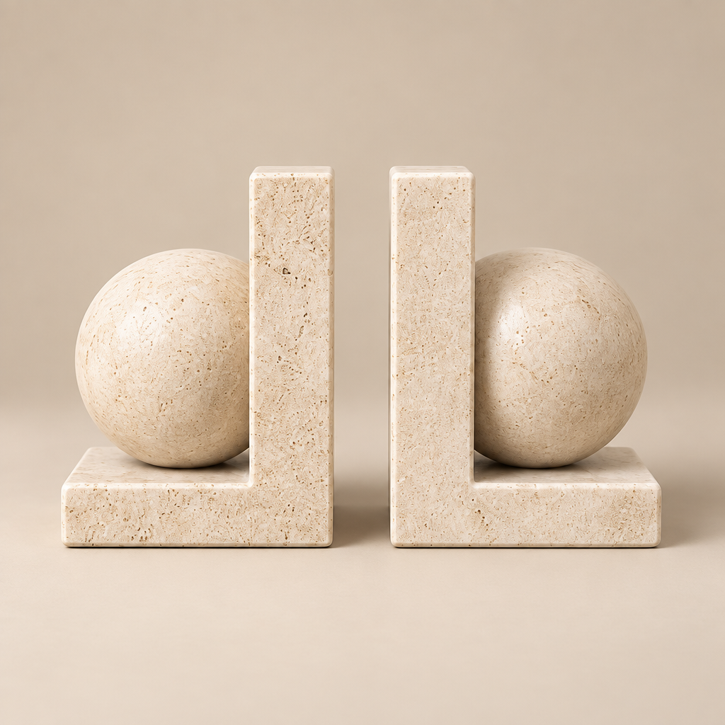 NELQIROY™ Modern Art Bookend Set primary image
