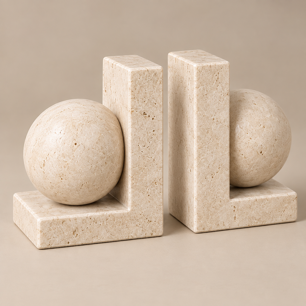 NELQIROY™ Modern Art Bookend Set image 3