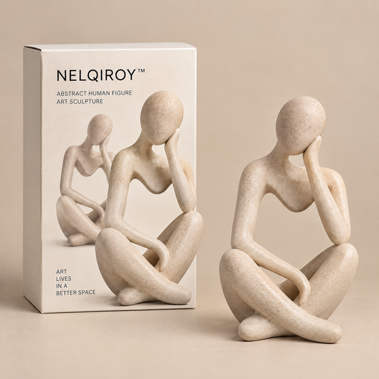 NELQIROY™ Abstract Human Figure Art Sculpture primary image