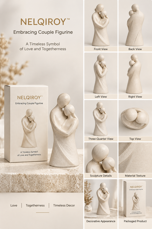 NELQIROY™ Embracing Couple Figurine primary image