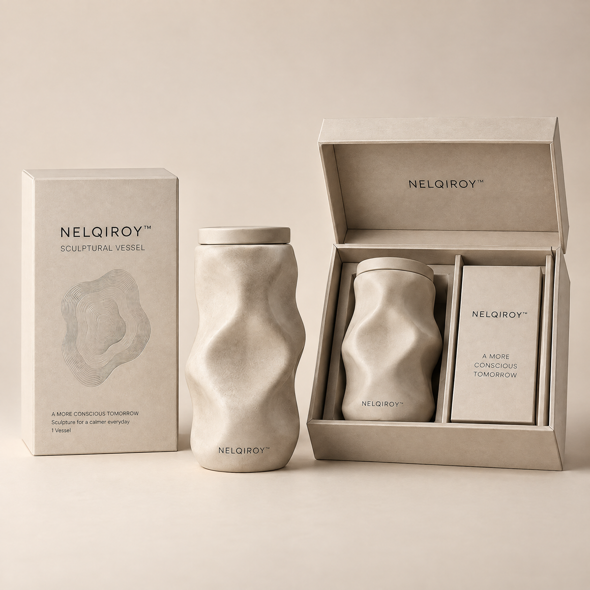NELQIROY™ Irregular Sculptural Vessel primary image