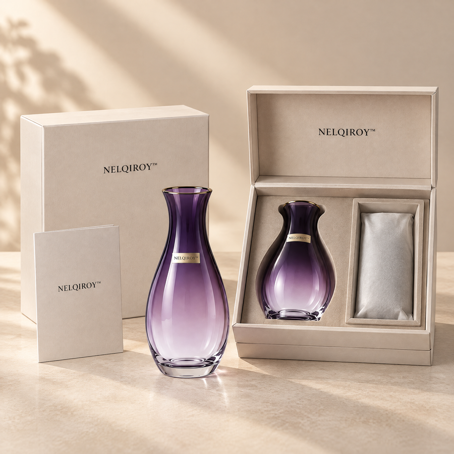 NELQIROY™ Gradient Glass Vase primary image
