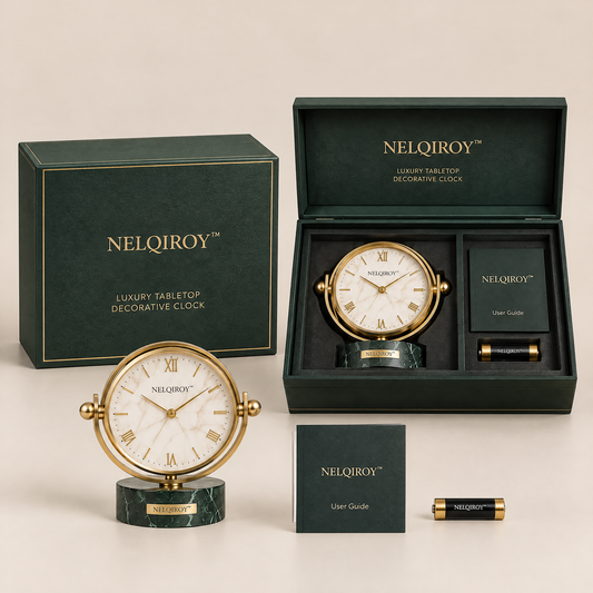 NELQIROY™ Luxury Tabletop Decorative Clock primary image
